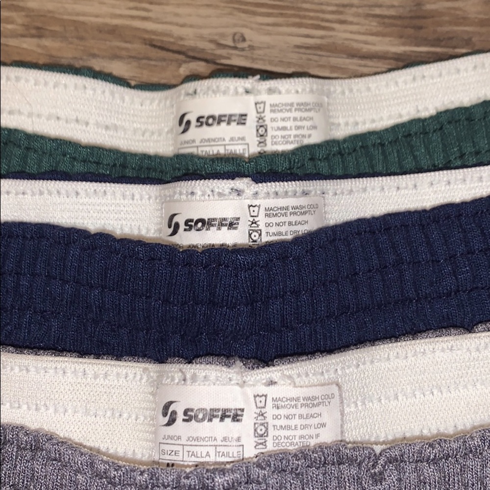 SOFFE SHORTS (3 pack)
